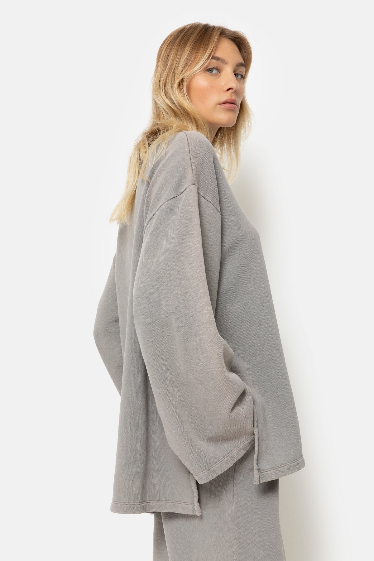 Sweat-shirt Jason Oversized |  Gris Vintage