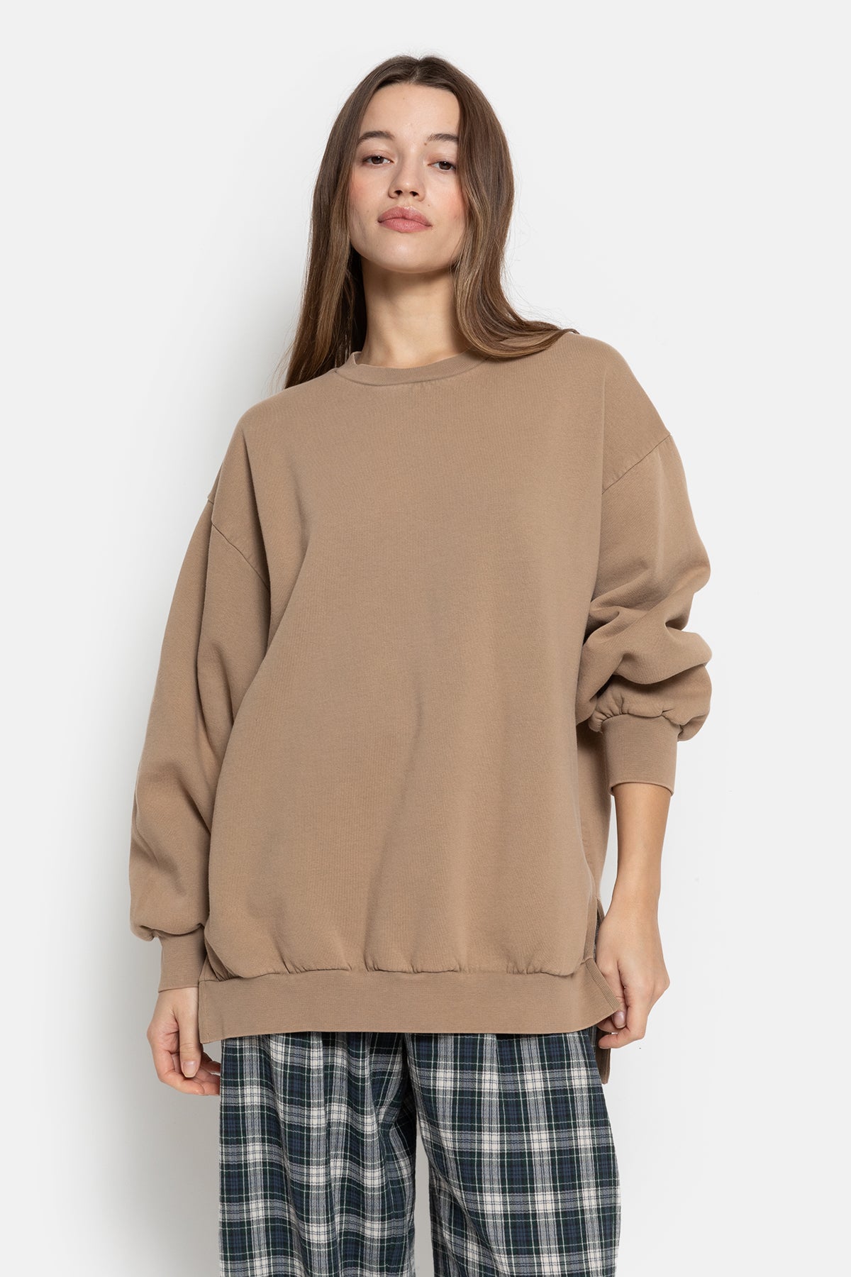 Ulla Oversized Sweatshirt | Vintage Camel