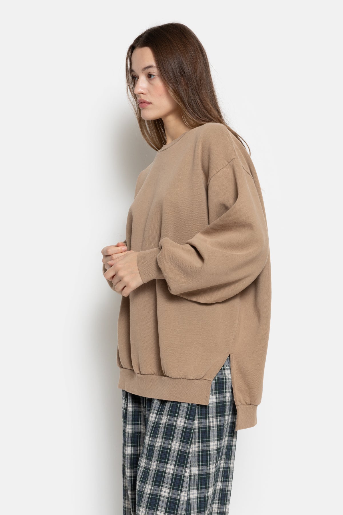 Ulla Oversized Sweatshirt | Vintage Camel
