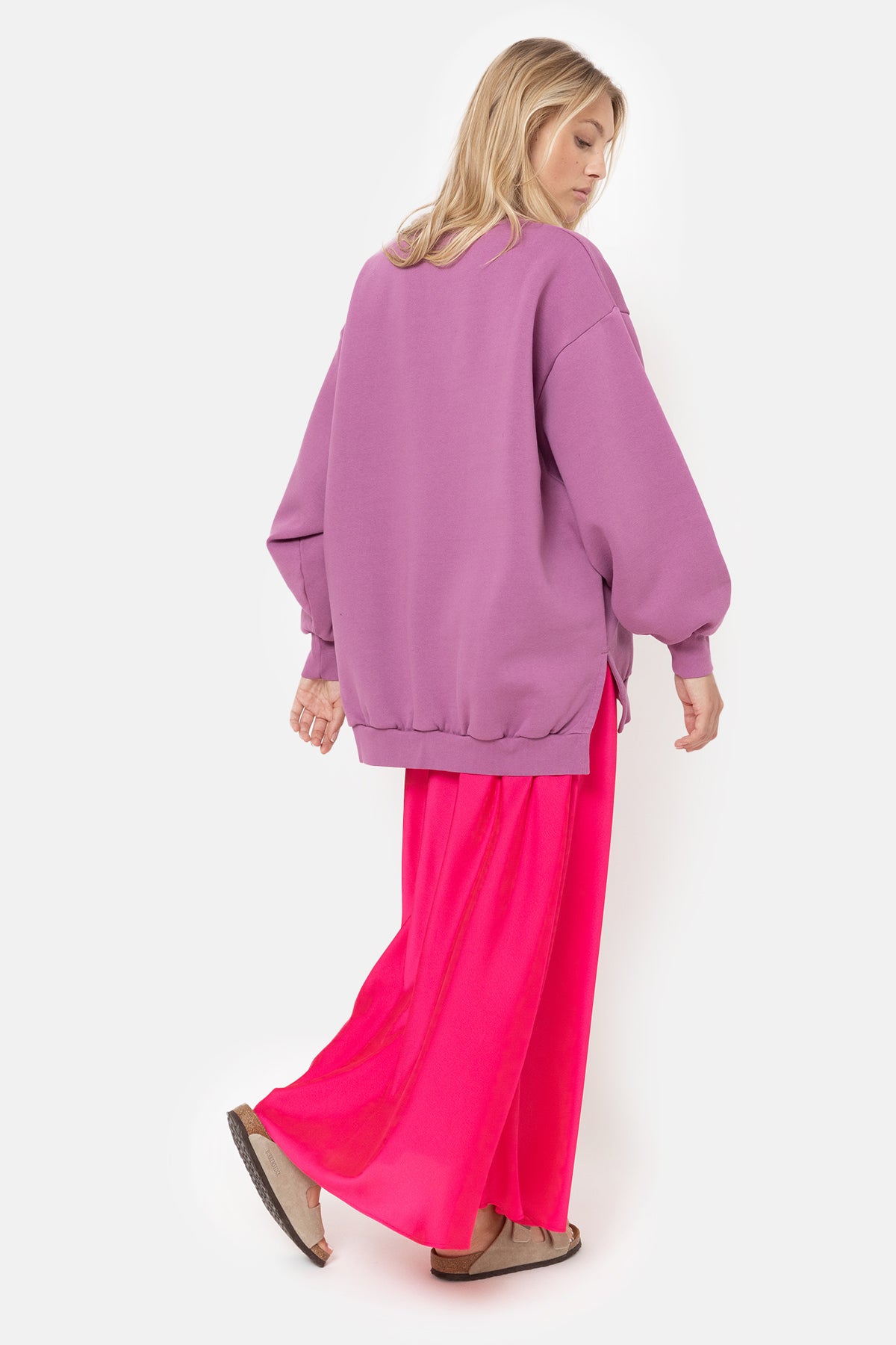 Ulla Oversized Sweatshirt | Orchid Purple