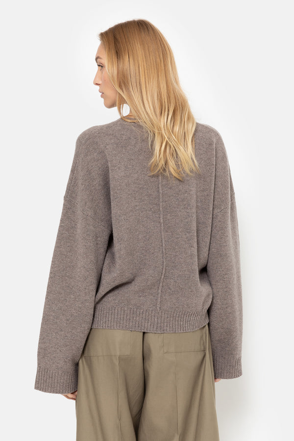 Murielle Pull Tricoté | Taupe