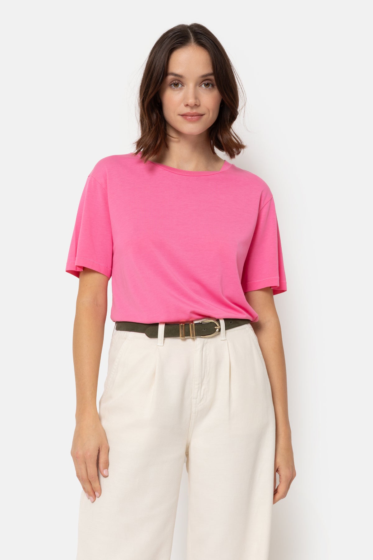 T-shirt Julia | Rose brillant