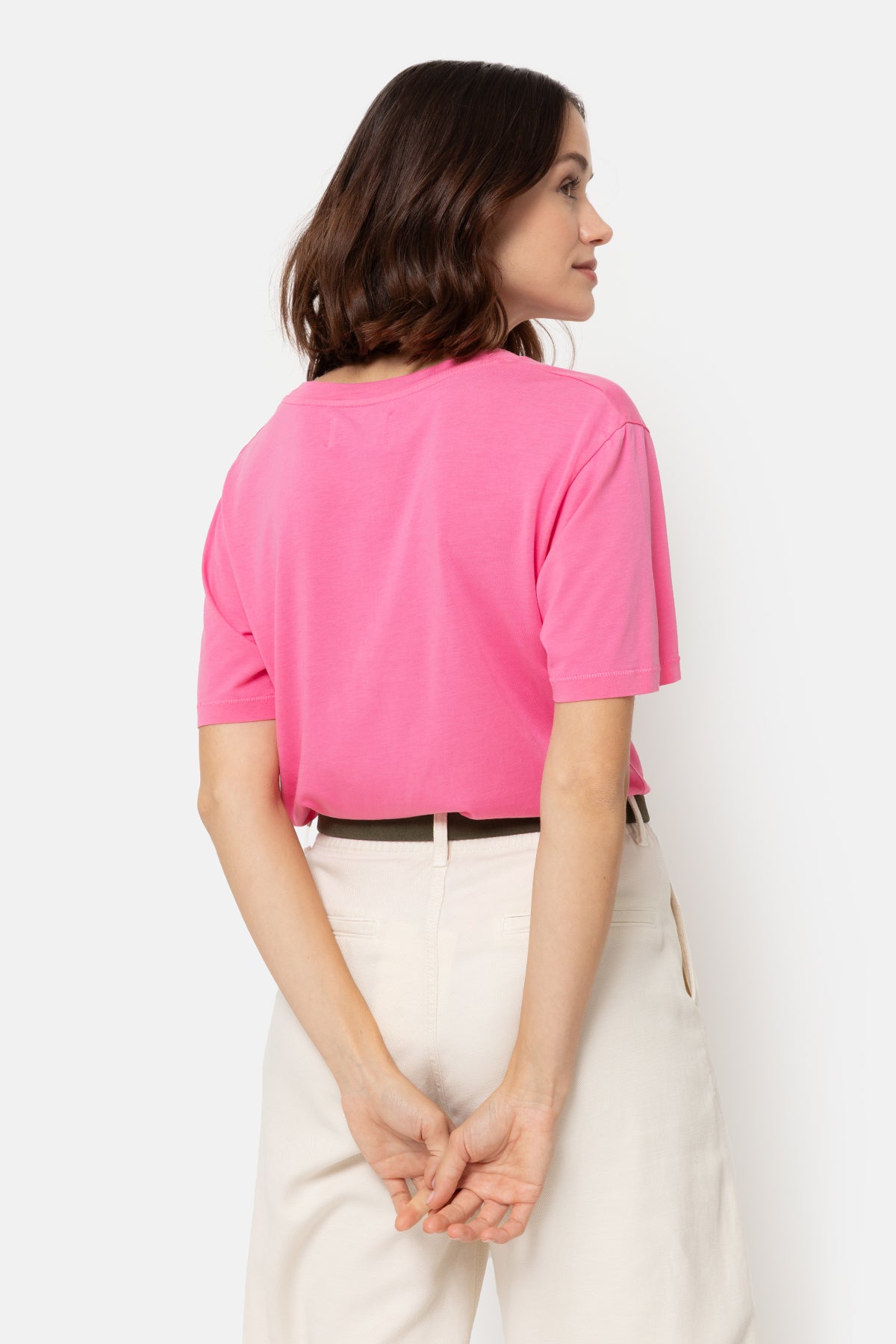 T-shirt Julia | Rose brillant