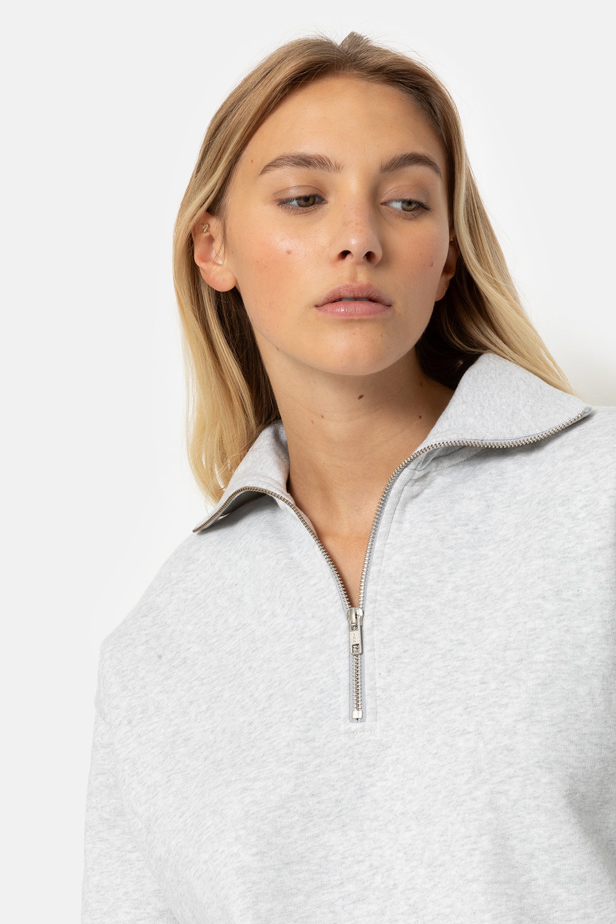 Sweatshirt Khloe | Gris Marbré