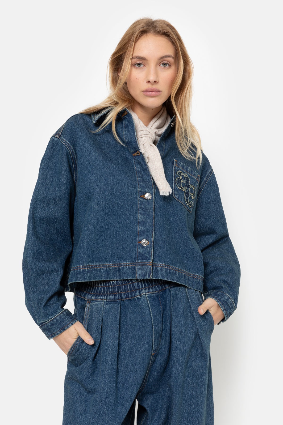 Milo Denim Shirt | Dark Blue