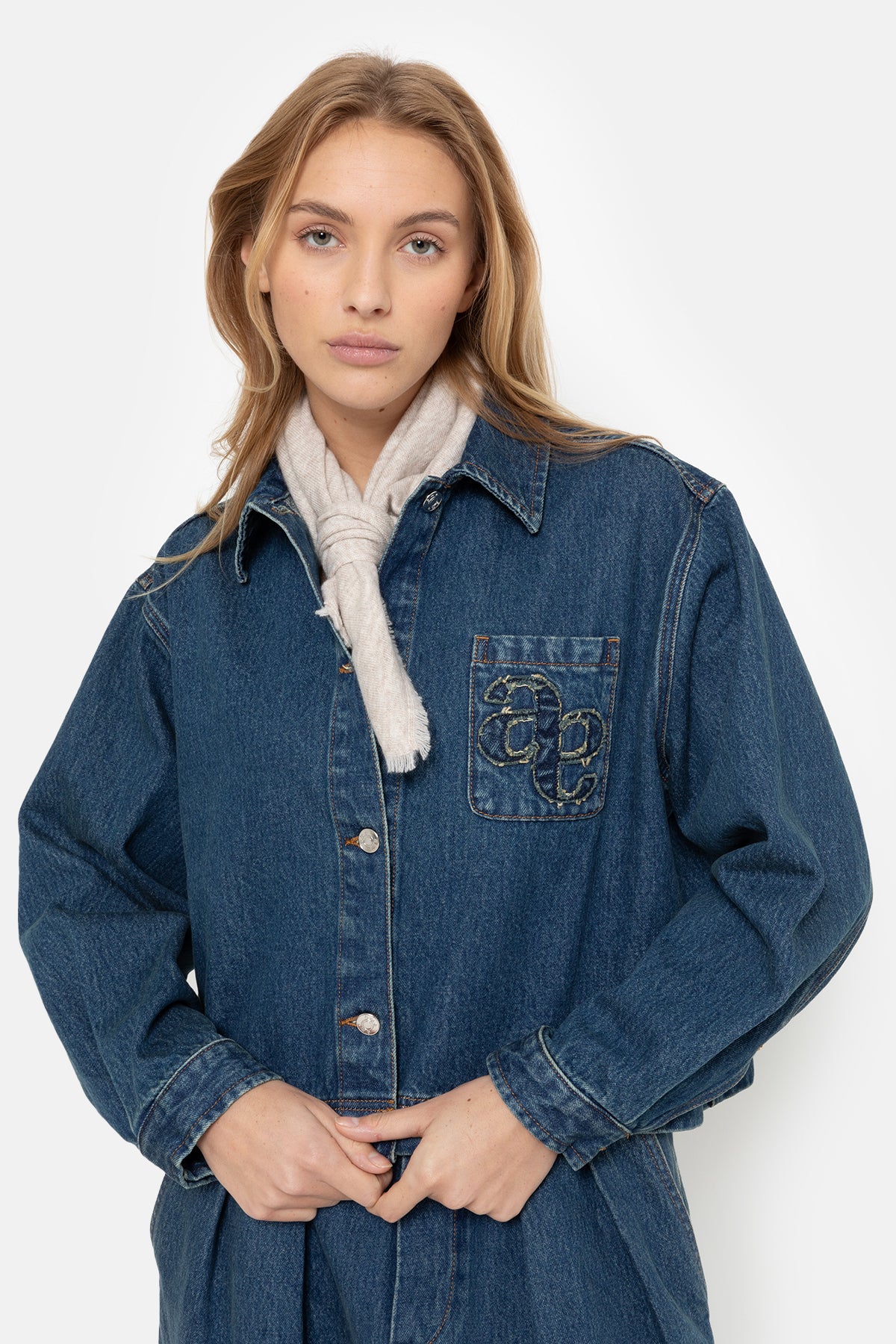 Milo Denim Shirt | Dark Blue