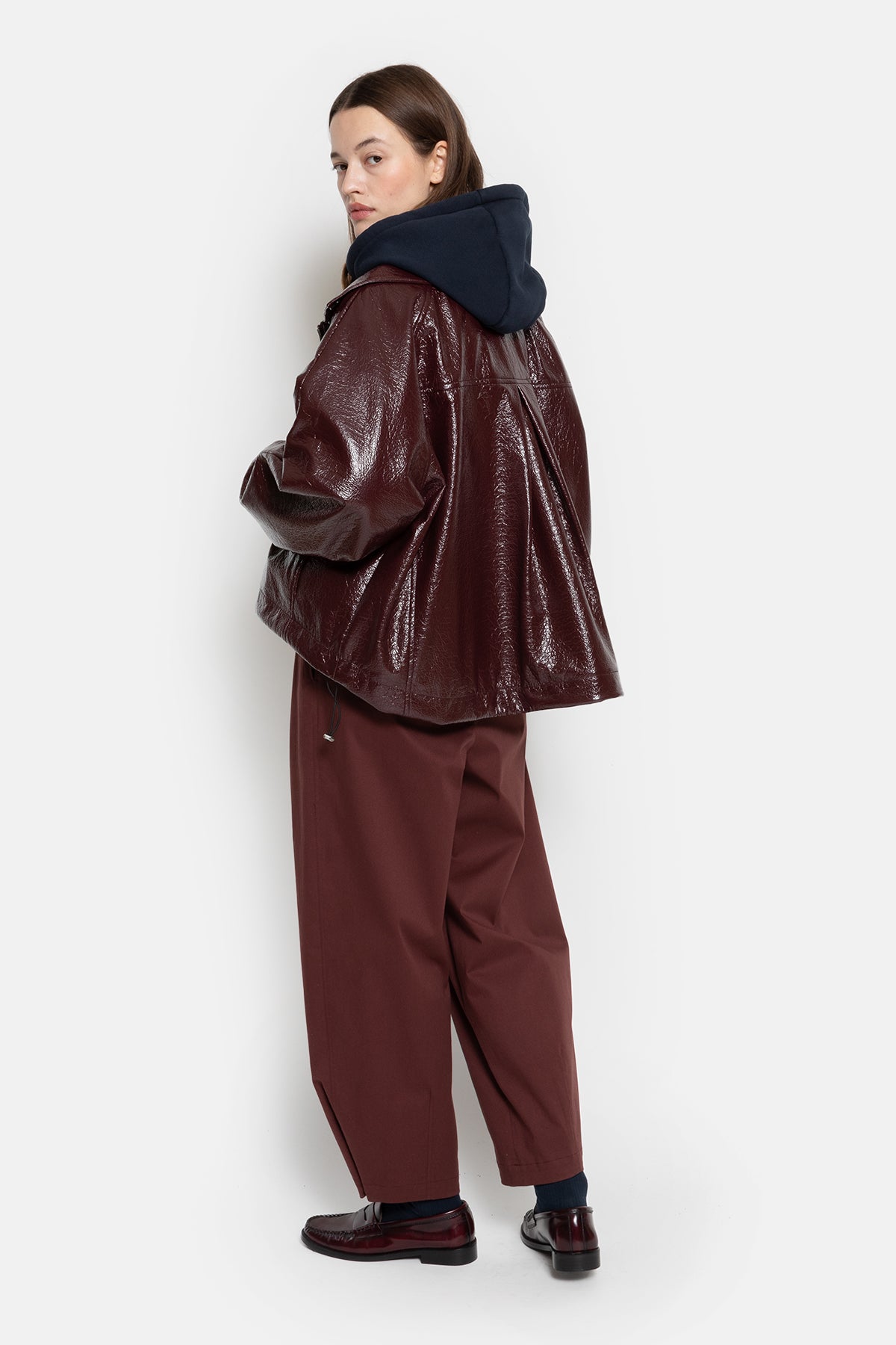 Onana Jacket | Burgundy