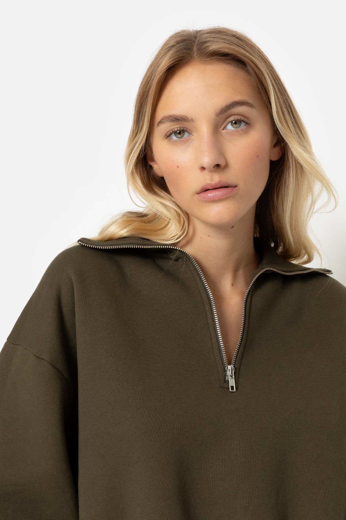 Sweatshirt Khloe | Vert Khaki