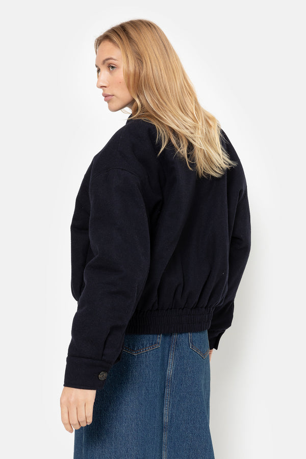 Milf Bomber | Bleu Marine Laine
