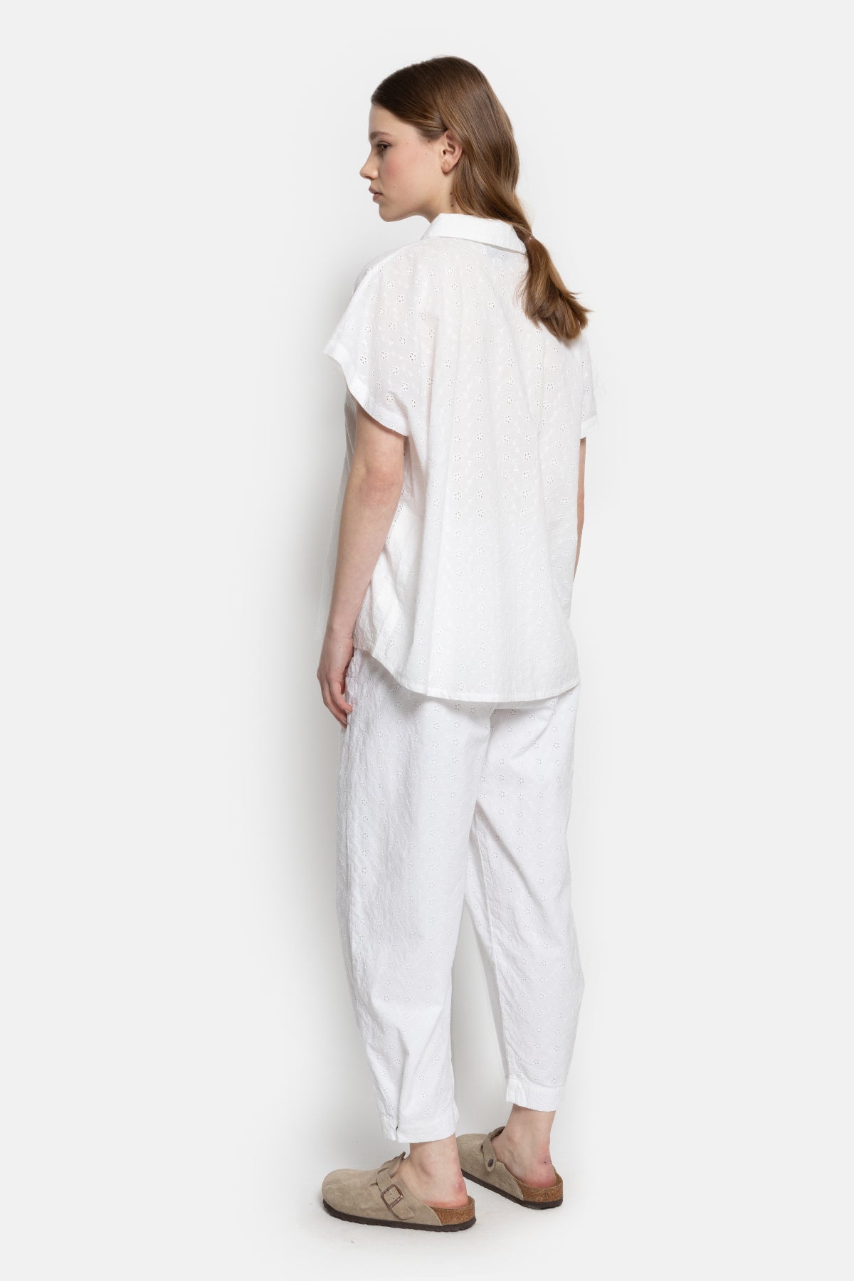 Narcissist Sleeveless Shirt | White