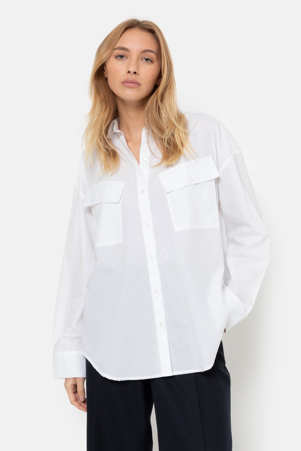 Chemise oversize Marin | Blanc