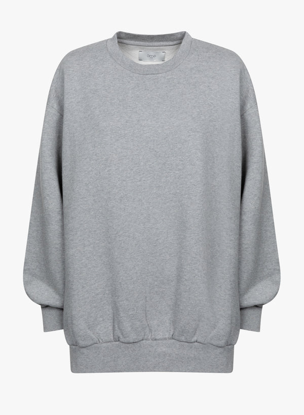 Ulla Oversized Sweatshirt | Dark Marled Grey