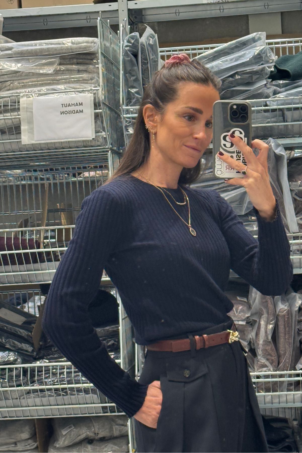 Newton Pull en Maille | Bleu Marine