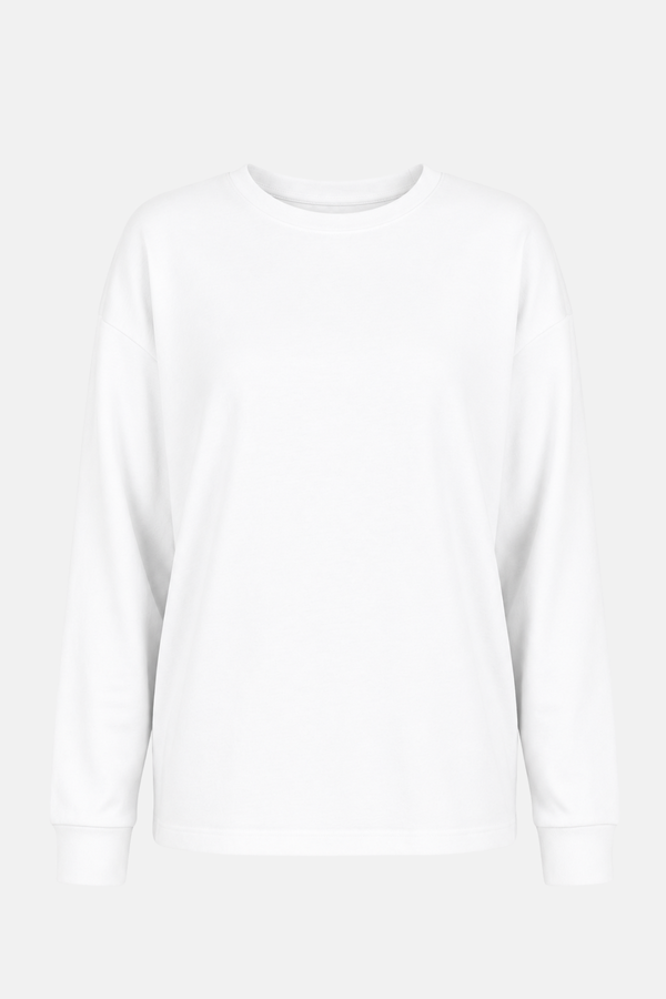 Orbit Long sleeve T-Shirt | White