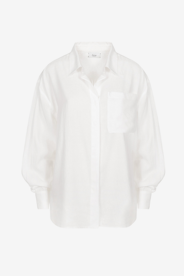 Chemise Daddy | Blanc cassé