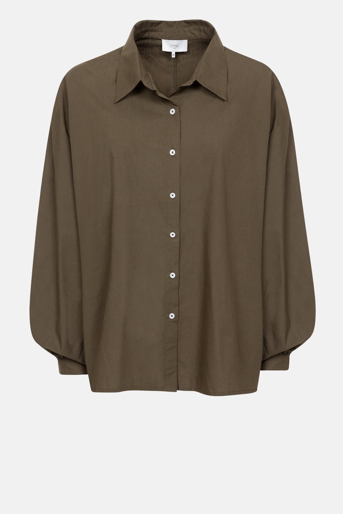  Gala Oversized Shirt | Vert Khaki 