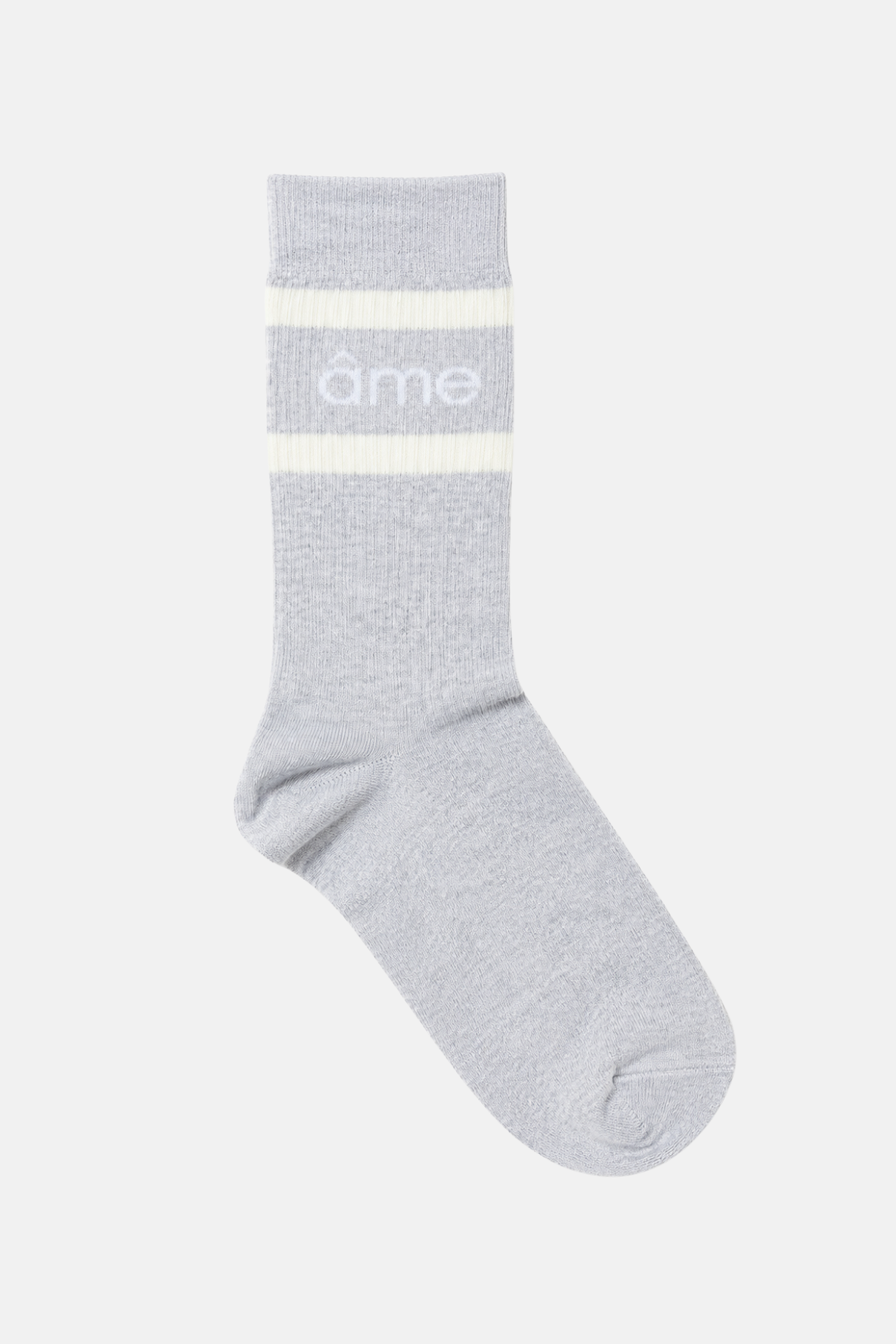 Chaussettes Kanye | Gris Clair et Blanc