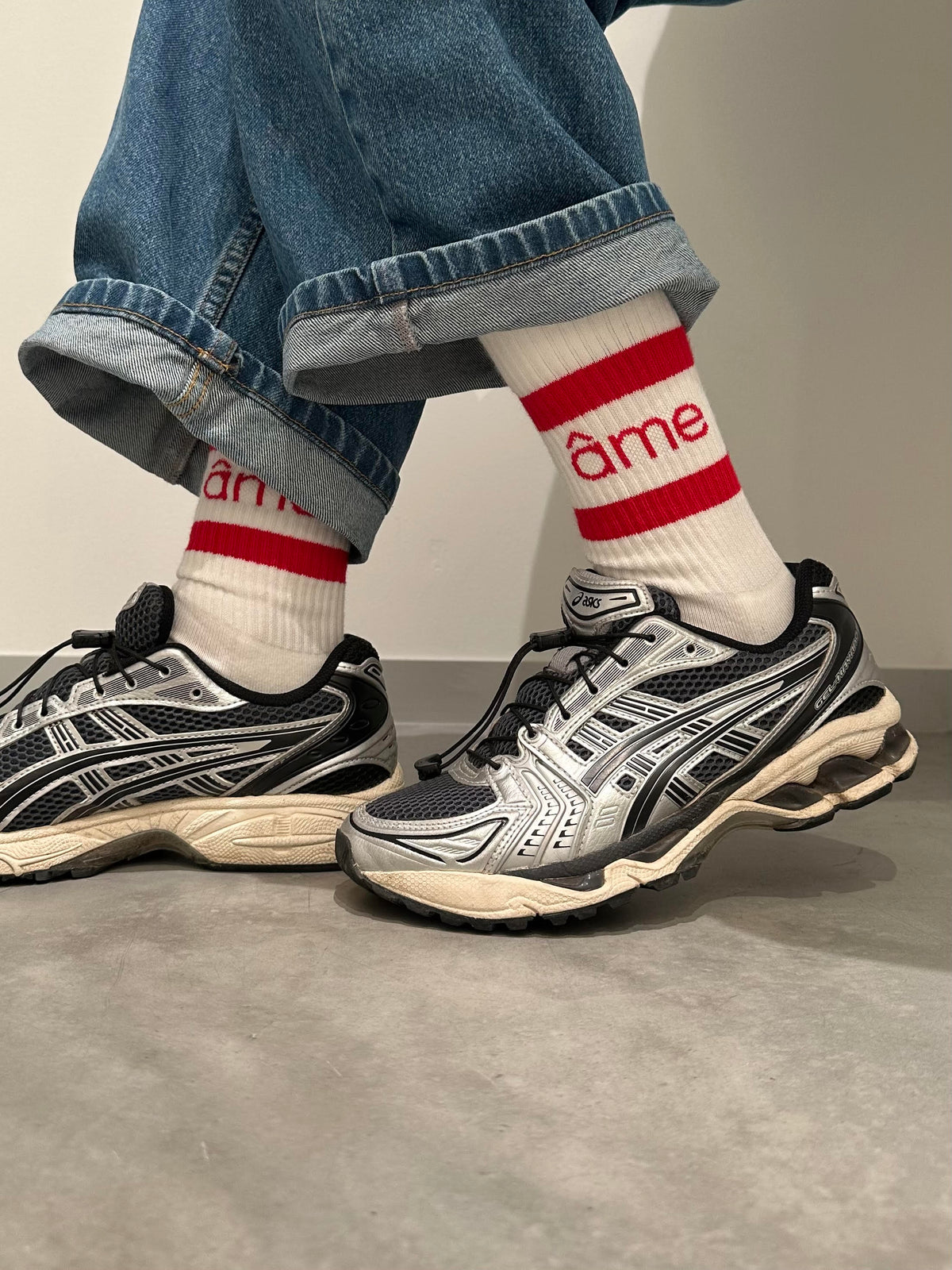 Chaussettes Diego Gris Chiné