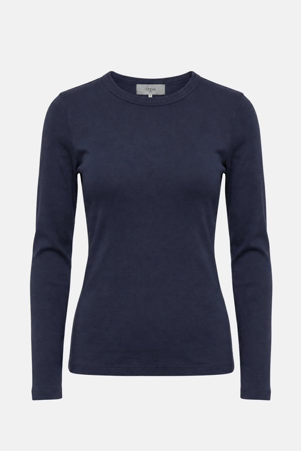 Oxide Longsleeve T-shirt | Bleu marine