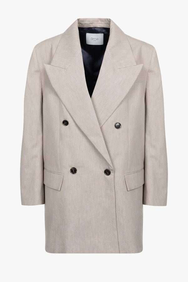 Natan Wooly Blazer | Taupe