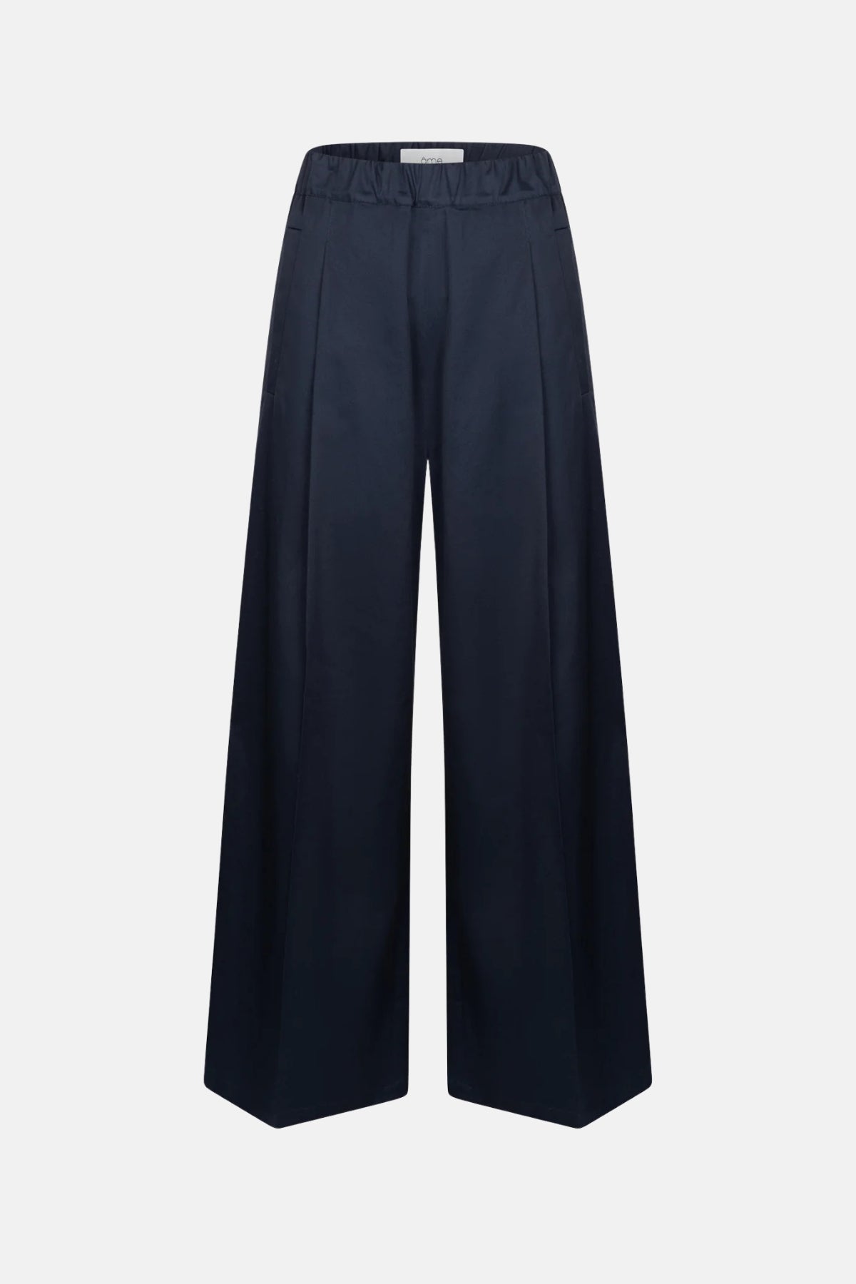 Nice Wide Pants | Navy Wooly