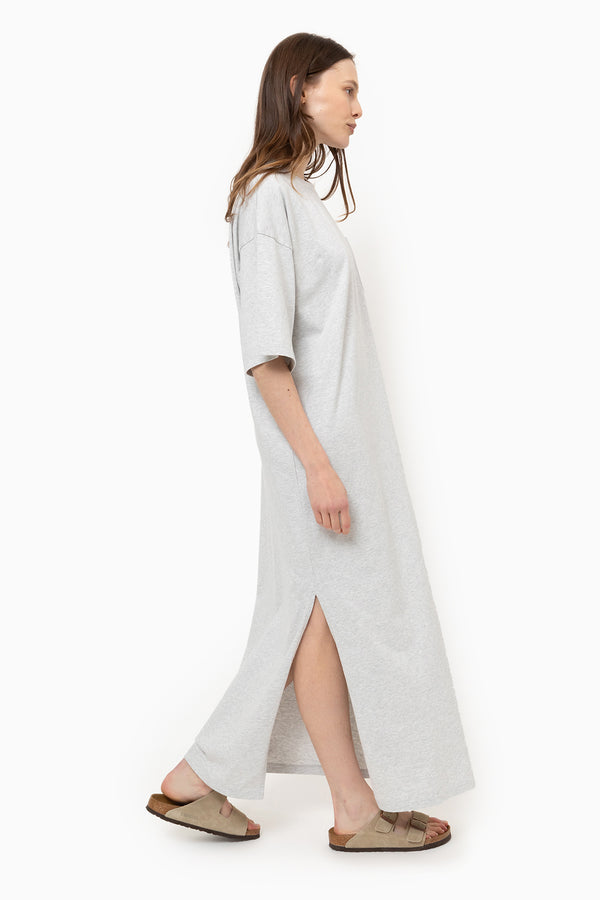 Hysaline T-shirt Dress | Marled Grey