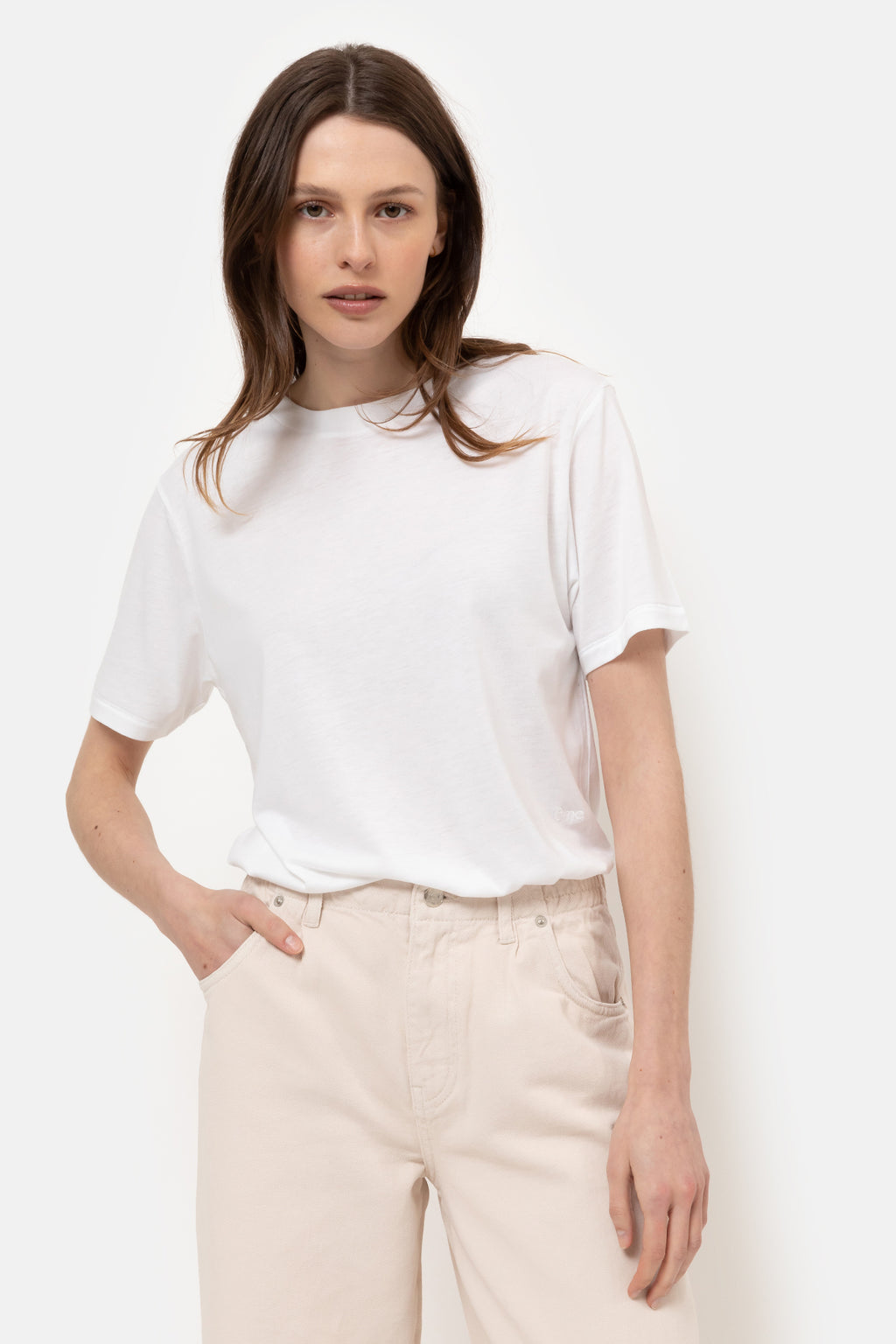 Julia T-shirt | White – Âme antwerp