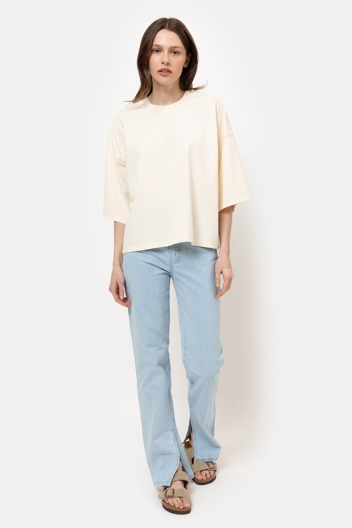 Hubert Straight Denim | Light Blue Denim