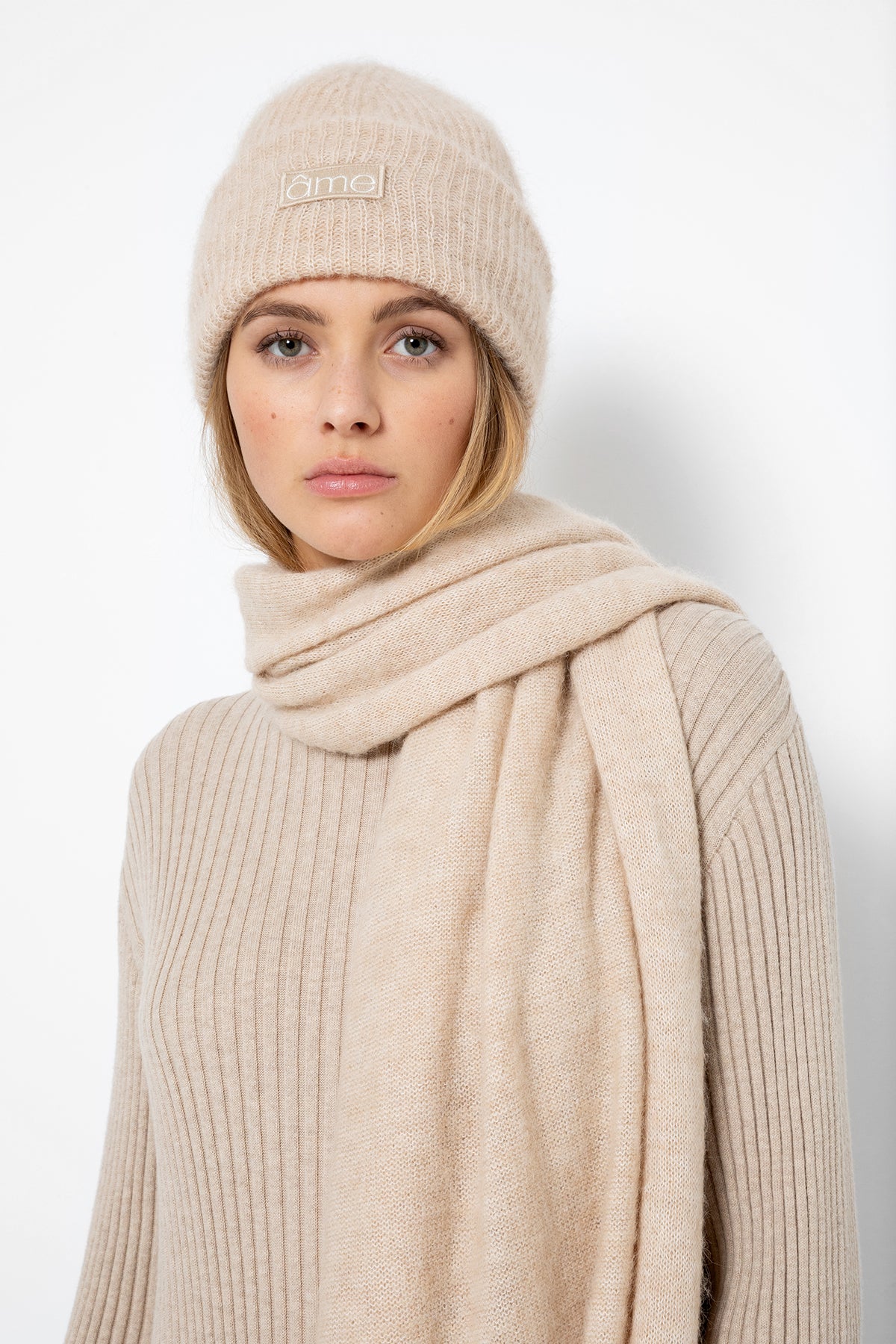 Edouard Alpaca Scarf | Sahara Sun
