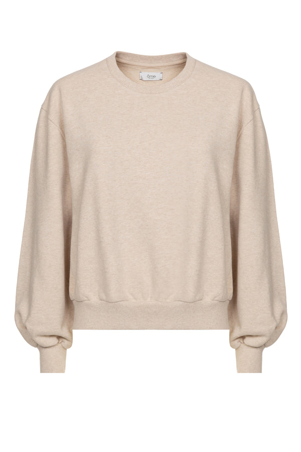 Clemence Sweatshirt | Marled Ivory