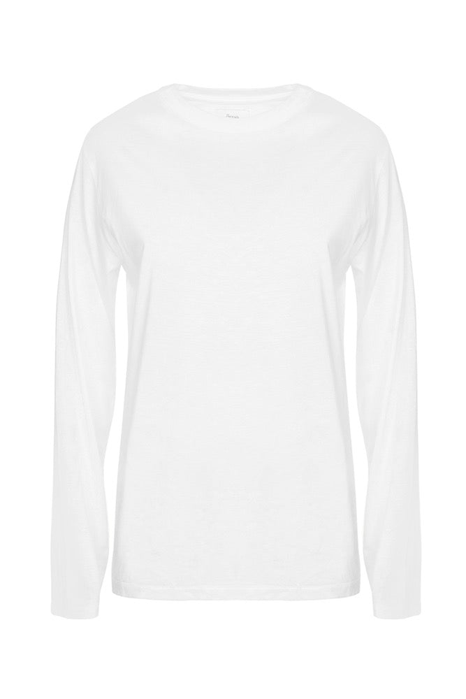 Cosy T-shirt longues manches | Blanc