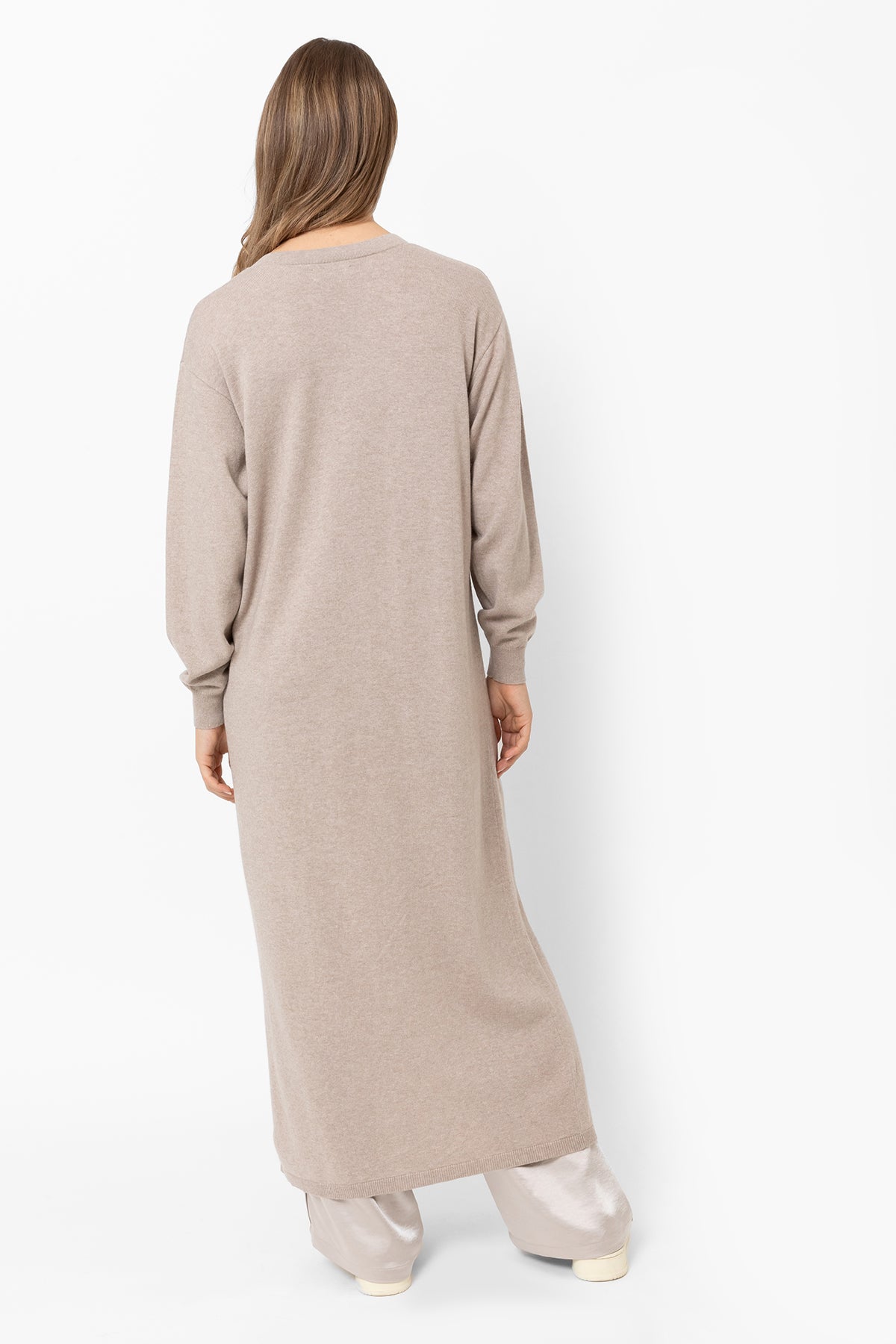 Hope Knitted Dress | Taupe