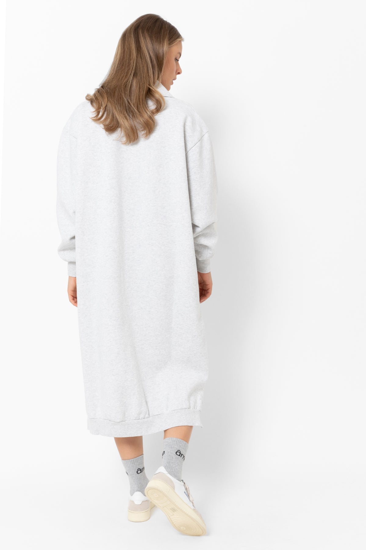 Harisson robe-sweat | Gris Chiné