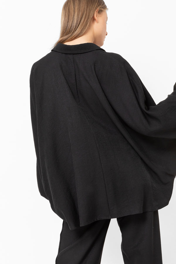 Henrieff Oversized Shirt | Black