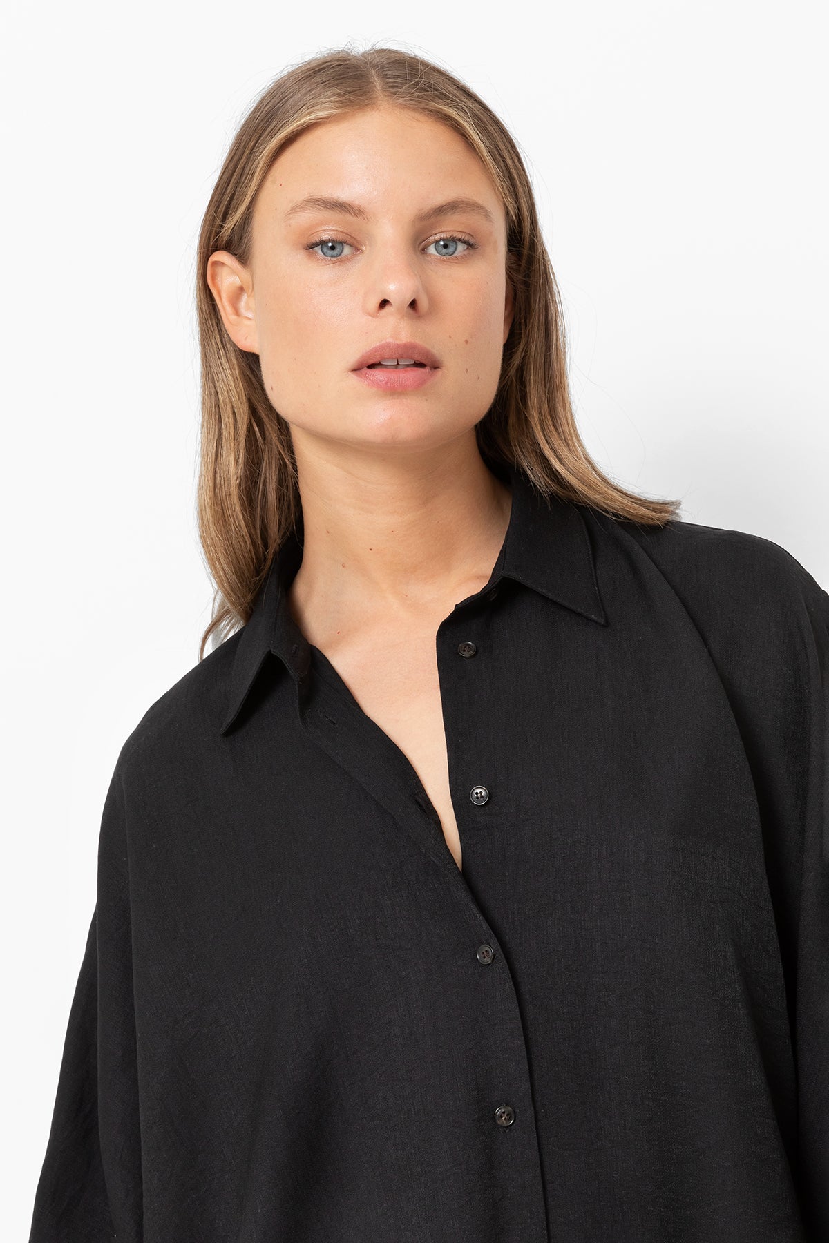 Henrieff Oversized Shirt | Black