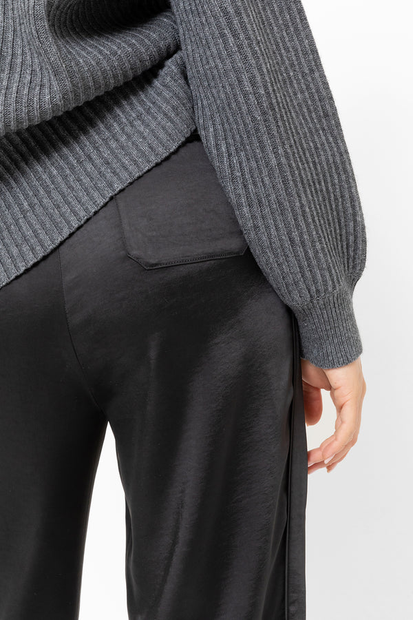 Pantalon large Hudson | Noir