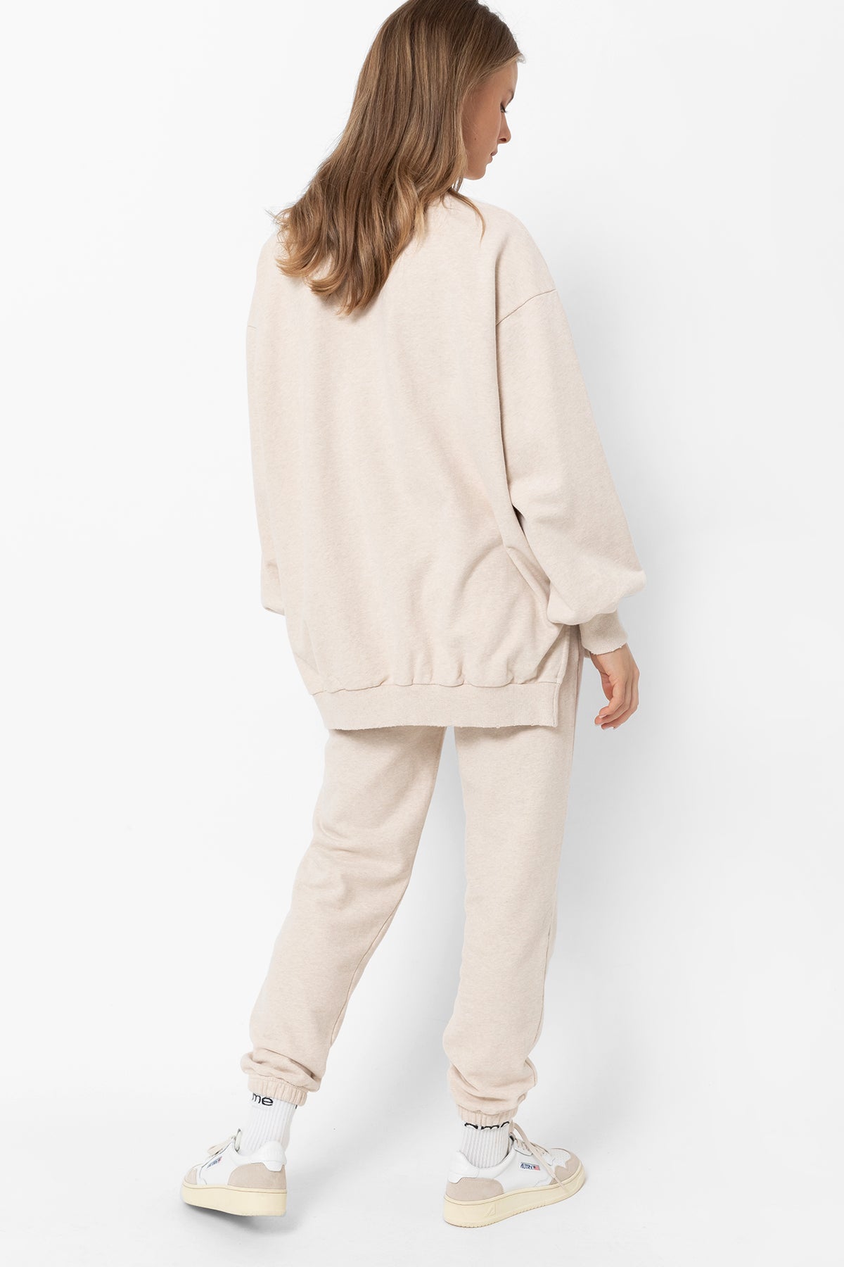 Ulla Oversized Sweatshirt | Marled Ivory