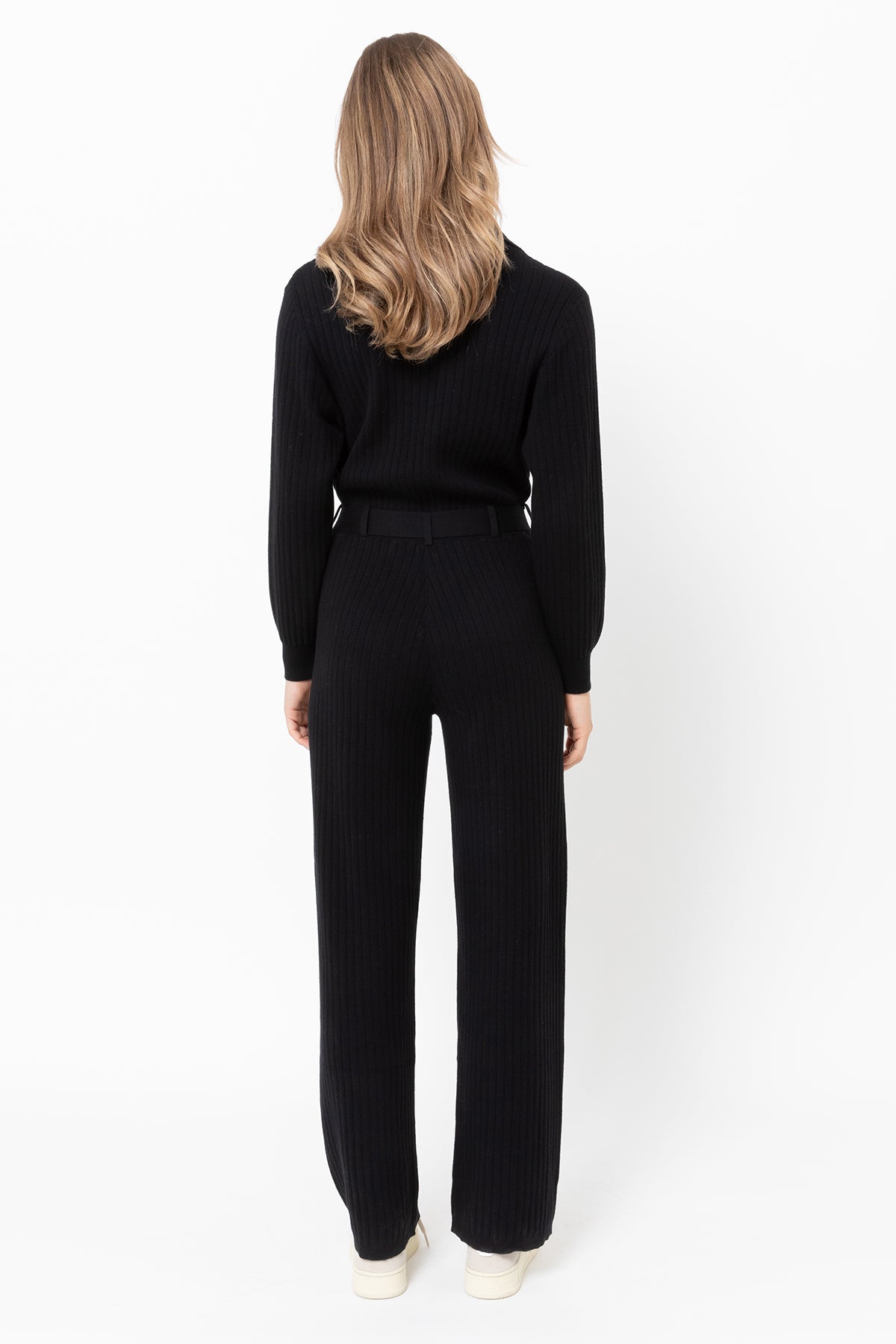 House Knitted Jumpsuit | Black