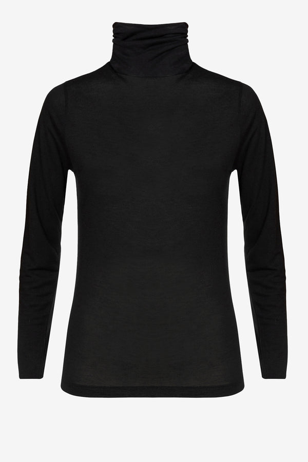 Gregory Turtleneck with Long Sleeves | Black