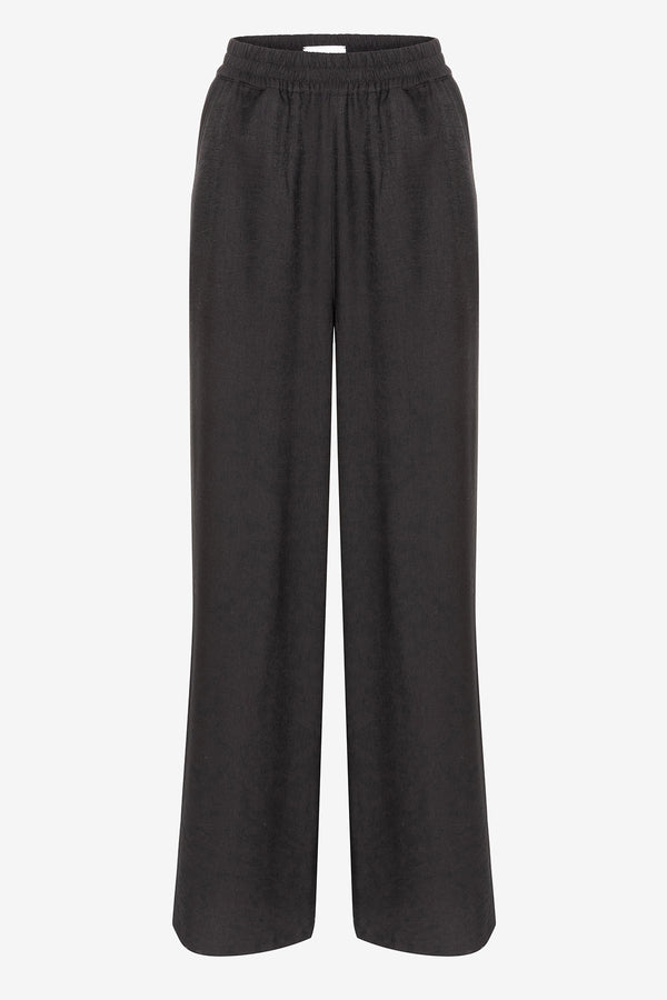 Hudseff Wide Pants | Black