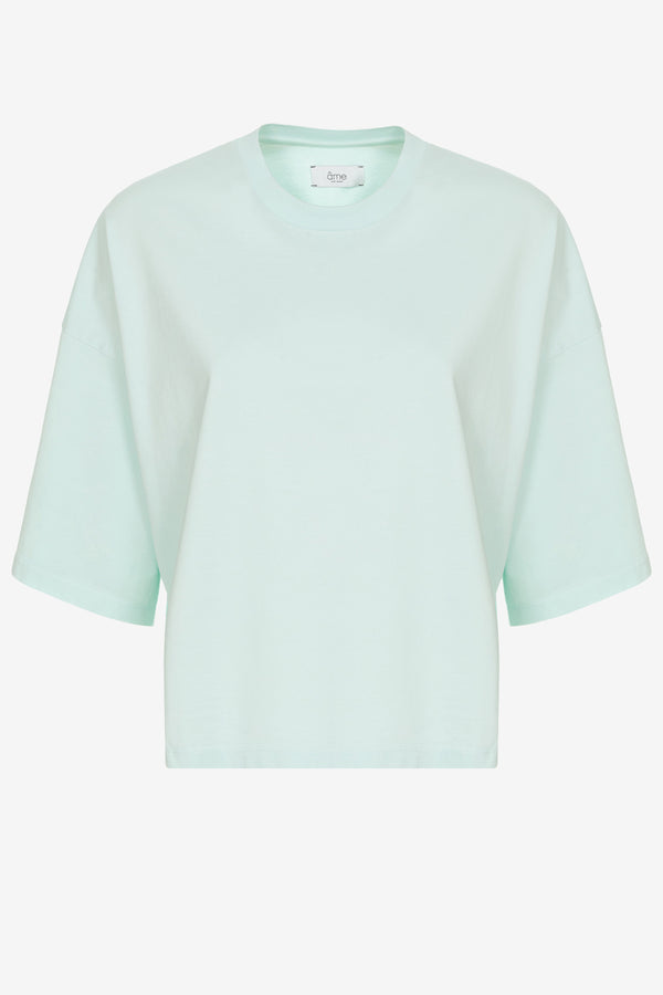Eloise Boxy T-Shirt | Sky Light Blue