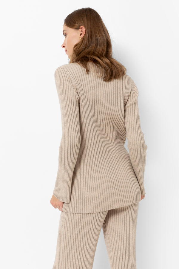 Geraldine Ribbed Sweater | Cray
