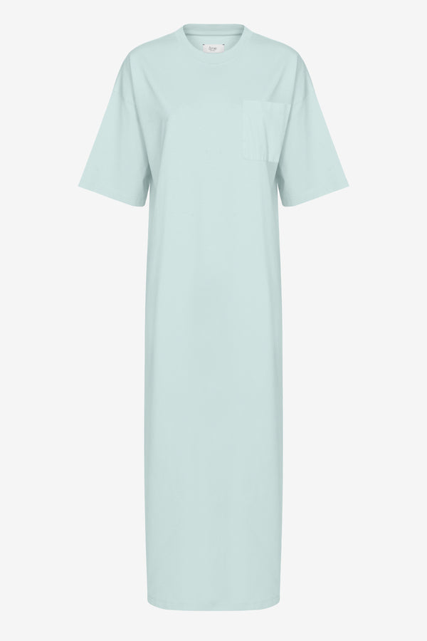 Hysaline T-shirt Dress | Sky Light Blue