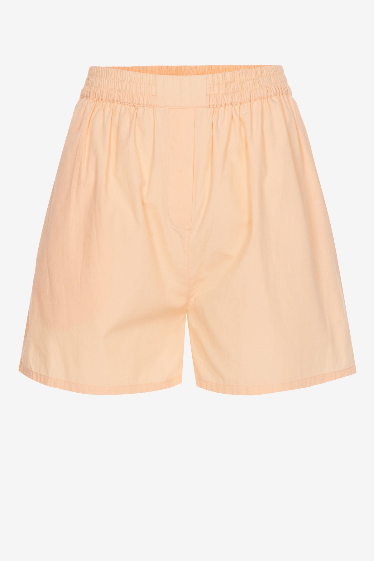Helmut Cotton Shorts | Apricot Orange